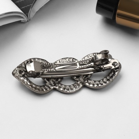 Hair hair clip "Brioni" links, 6.5 cm-1