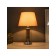 Table lamp "Arabesque" 1x40W E27 chrome/beige 22x22x36cm