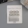 Hair crest "Medea", set 2 pcs., Loops, 5 × 4 cm, silver