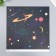 Scrapbooking paper bilateral "Cosmos" density 180 g 30.5x32 cm