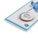 Money envelope "Happy Birthday!" handmade, blue flower