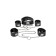 Bondefa Theater bondage set, skin, black color, 70 cm
