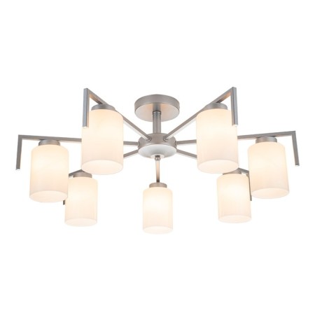Lamp on the ESCADA rod, 1142/7p Silver. 7x60W, e27, 700x700x270 mm, silver color