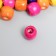Beads for creativity tree "Multi -colored" set of 80 pcs 1.1x1.2 cm