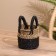 Wicker basket 11x11x15 cm