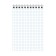 Notepad A6, 40 sheets in a cage on the crest Illusion, cover Cover Cardboard, OFSET block 60 g/m2, mix