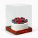 Box for confectionery "with new happiness", 15 x 15 x 20 cm, new year