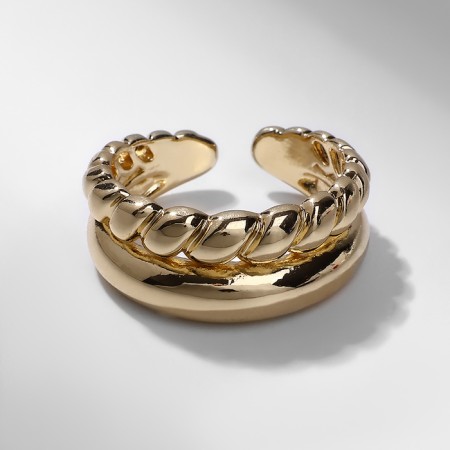 Ring "Trend" parallel, color gold, dimensionless-1