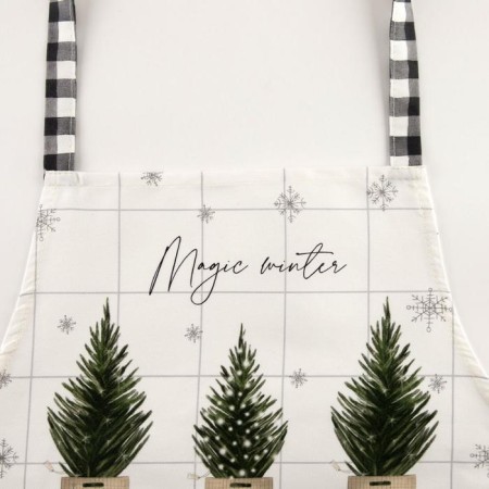 Apron "Ethel" Magic Winter 60x70cm, 100% cotton, sarzha 190 g/m2-4