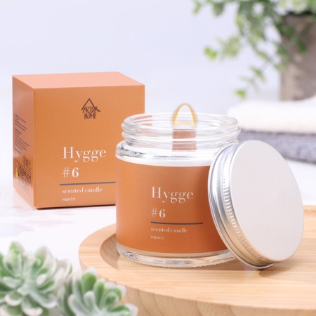 Свеча ароматическая "Hygge" #6 Манго, соевый воск, в банке, 90 г-6