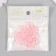 Decor for creativity Plastic "Flower-Pale Pink" Crystal 1.4x1.4 cm