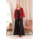 Female jacket, size 42, red color