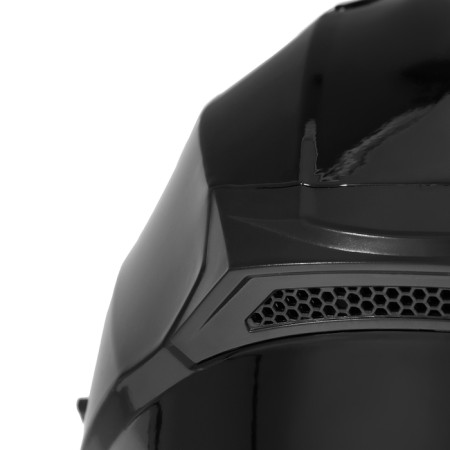 The helmet integral with two visors, size M (57-58), BLD-M67E model, black glossy-12