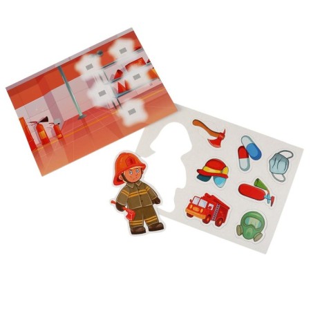 Game with Velcro "Profession", 3+-3