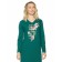 Women's dress, size s, emerald color
