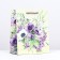 Gift package "purple bouquet", 18 x 22.3 x 10 cm