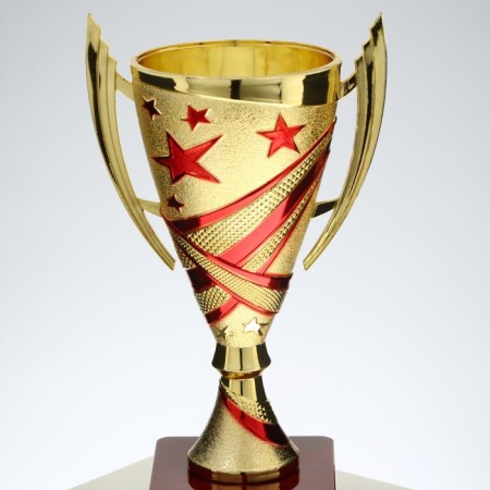 Cup 183C, award figure, gold, plastic stand, 17 × 8.5 × 6.5 cm.-5