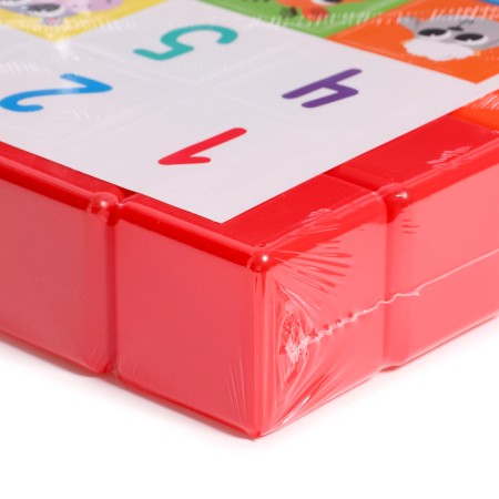 Set of colored cubes, 6 × 6 cm, 20 pieces-5