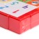 Set of colored cubes, 6 × 6 cm, 20 pieces