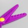 Scissors plastic relief removable blades (set 6 pcs) 12.5 cm