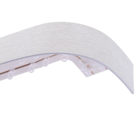 Three -cereal cornice "Ultracompact. Classic ", 360 cm, with a decorative strip 7 cm, color is blond oak