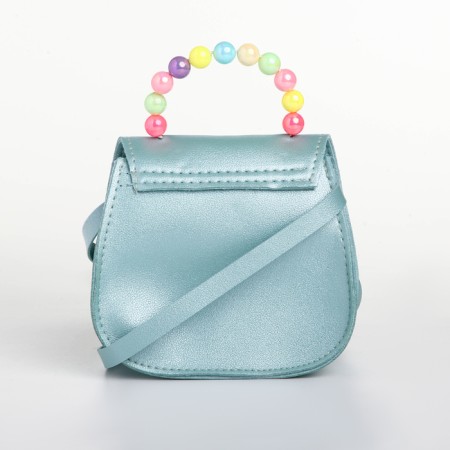Bag's bag with lightning, turquoise color-1