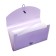 A65 elastic band, 12 departments, purple, pastel