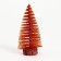 New Year's decor "Christmas tree in gold with sparkles" 8 × 8 × 15 cm