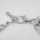 Bracelet "Chain" coating, color silver, l = 19 cm