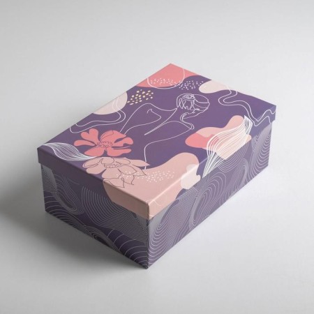 A set of boxes 3 in 1, gift packaging, “stylish”, 26 x 17 x 10–32.5 x 20 x 12.5 cm-3
