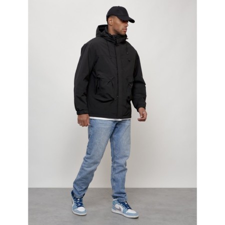 Male spring jacket, size 54, black color-9