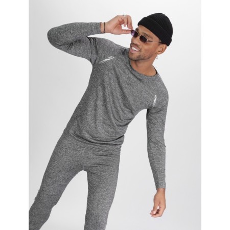 Male thermal underwear, size 54-56, color gray-15