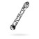 Sexus Glass bilateral phallimitator, glass, transparent, 20.5 cm