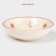 The plate deep New Year's share "Nordik", 750 ml, d = 18.5 cm, beige color