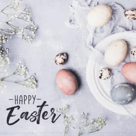 Ethel towel with Easter 40x73 cm, 100% HL, sarzha 190 g/m2-2