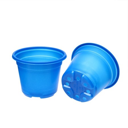 A pot for seedlings, 500 ml, d = 11 cm, h = 8.5 cm, mix, in a set of 5 pcs.-5