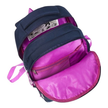 School backpack, 40 x 27 x 20 cm, Grizzly, ergonomic back, laptop department, blue-8