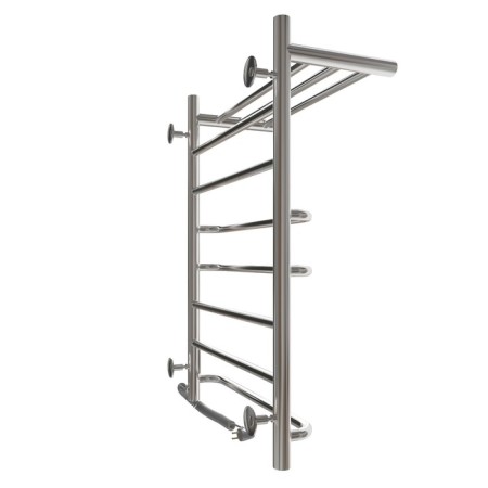 Electric towel "Sanprise" Euromix P8, 500x800 mm, with a shelf, right, chrome-8
