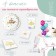 Paper napkins “Happy birthday”, 25x25 cm, 20 pcs., Golden embossing, white background
