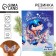 Hair gum with shaker "Magic", diam. 5 cm