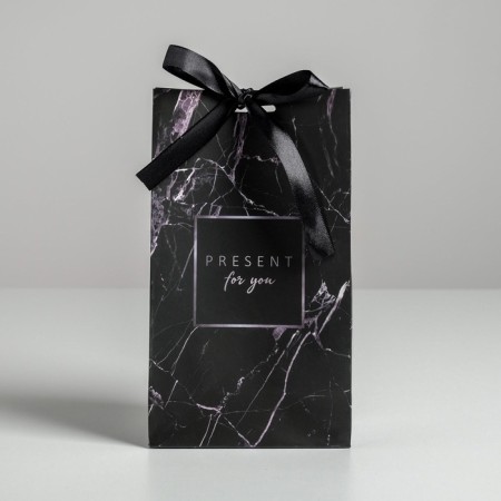 Gift package with a ribbon, packaging, “for you”, 13 x 23 x 7 cm-3