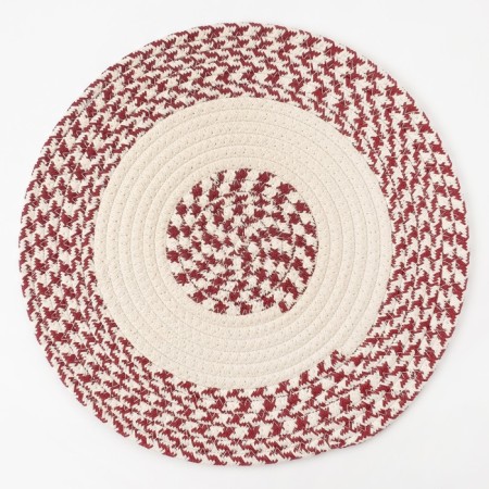 Decorative napkin "Dolyana" central-beard-burgundy, 35*35 cm, 100% cotton-2