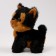Soft toy "Dog", black color/