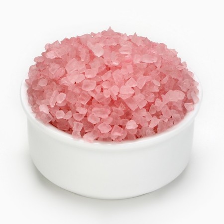 Bath salt, 400 g, fragrance of a delicate rose, New Year-2