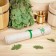 Stear for a bathhouse and sauna "with a light steam", felt, white, 150x50cm