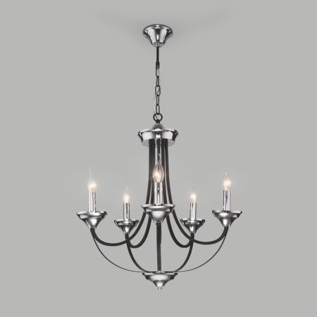 LAZZARO Suspension Chandelier, 60W, E14, 62x62 cm