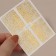 Heligator nail stickers, foil, golden color