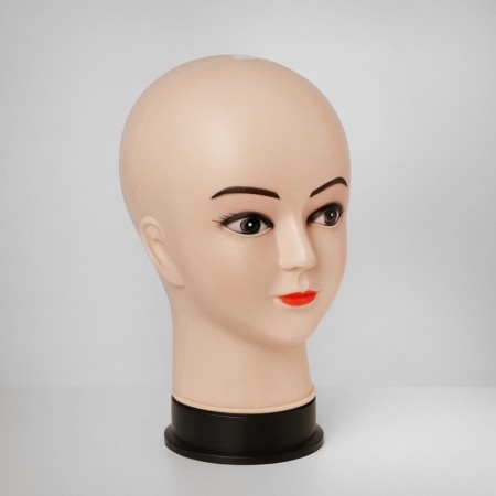 Mannequin "Women's head" with makeup, PVC, 14 × 17 × 27-1