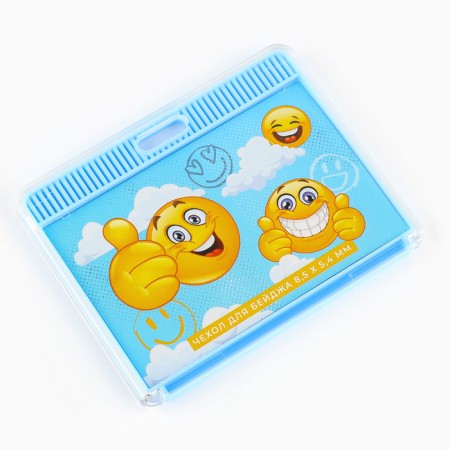 Baiga cover, passage "Smiley", 9.2 x 7.2 cm-2