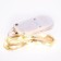 LED tape for balloon, garland, 2 meters, battery, yellow color
